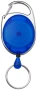 Badge sleutelhanger | Kunststof| Intrekbaar koord