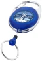 Badge sleutelhanger | Kunststof| Intrekbaar koord