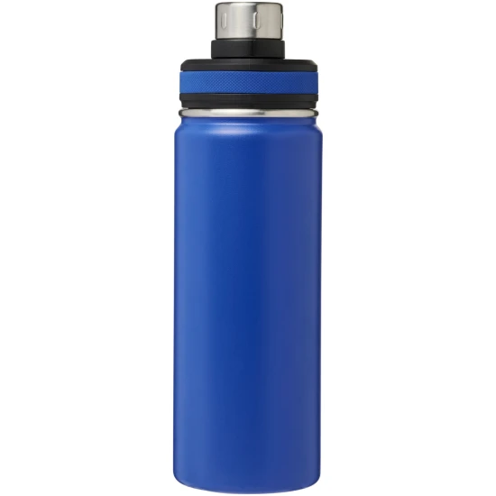 Thermo sports bottle | Stainless steel | 590 ml | Handle for carrying | blue