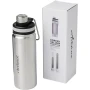 Botella termo deportiva | Acero inoxidable | 590 ml | Asa para transportar
