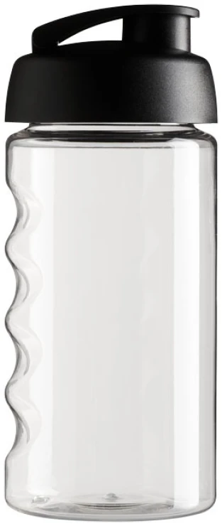 Sports bottle | PET plastic | 500 ml | Transparent design | transparent;solid black