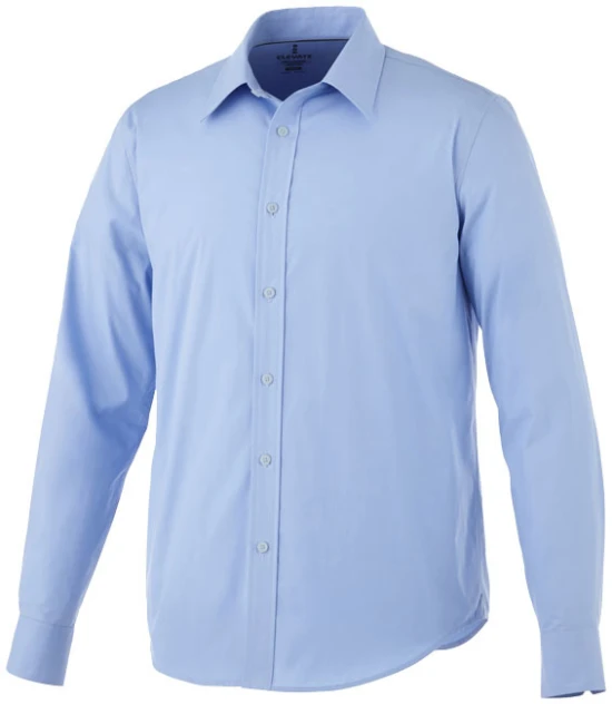 Long sleeve shirt | 97% cotton | For men | Stylish | light blue