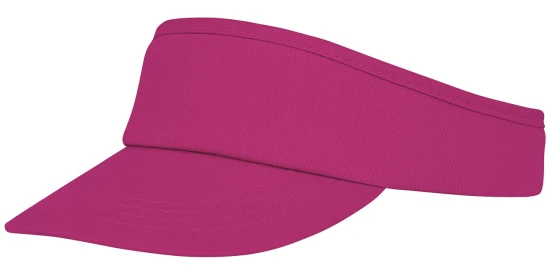 Sun visor | Cotton twill 175g/m² | Head size: 58cm | Ajustable | magenta