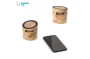 Altavoz y cargador inalámbricos | Madera | 5W | Eco