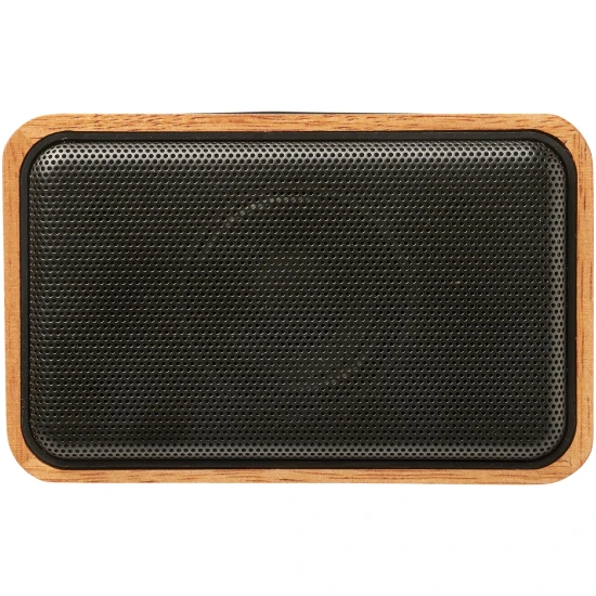Speaker | ABS Plastic & Wood | Incl. Wireless charging pad | wood