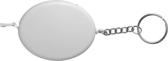 Tape measure I ABS I 1.5m I With Metal Ring | white