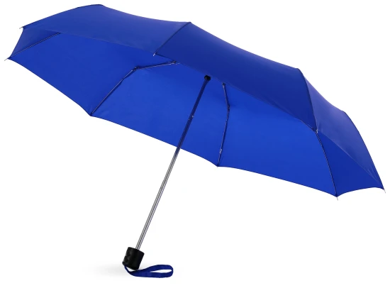 Foldable umbrella | Polyester | 97 cm | Small and compact | Without protective caps | royal blue