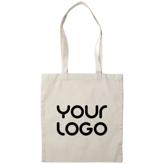 Einkaufstasche | Baumwolle 180g/m² | 41x39cm | Lange Henkel | Günstig | Khaki