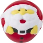 Ronde stress bal | PU schuim | Kerstman ontwerp
