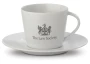 Tasse et soucoupe | Porcelaine | 160 ml | Haute qualité | Fabriqué en Europe