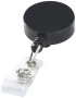 Clip à roulettes pour badges | ABS | Peut être utilisé comme porte-clés