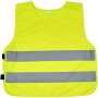 Gilet di sicurezza | Poliestere | XS - Per bambini dai 7 ai 10 anni | Ampia area di personalizzazione sul retro