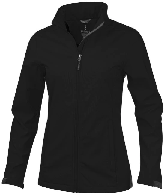 Softshell jacket | Polyester 270 g/m² | For women | Many colours | solid black