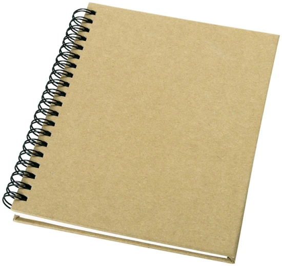 A6 Notebook | Recycled paper | 60 lined sheets | Full-colour print | natural