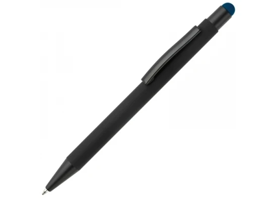 Stylus pen | Aluminium and metal | Coloured stylus tip | Black ; Dark Blue