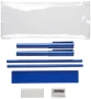 Pencil case set | Plastic | 8 pieces
