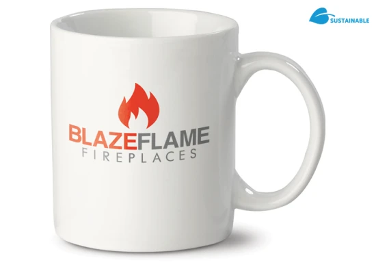 White mug | 300ml | High quality porcelain | Large print area | White