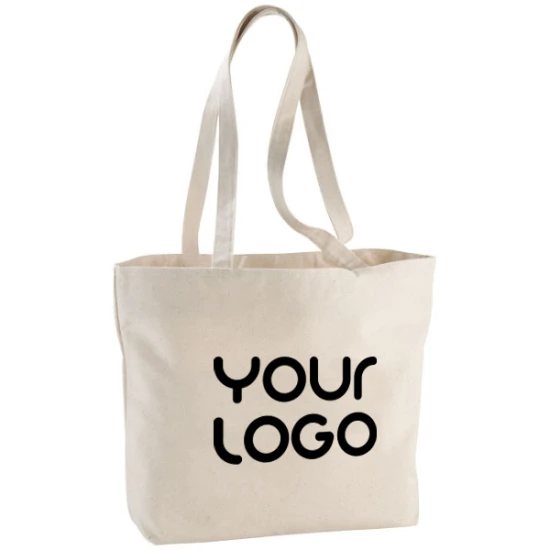 Tote bag | 320gr/m² | Cotton | Zipper | natural