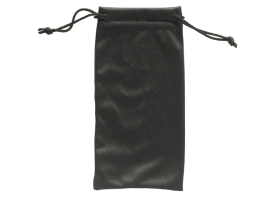 Zonnebrillenhoes | Microvezel | 18 x 9 cm | Full colour | Zwart