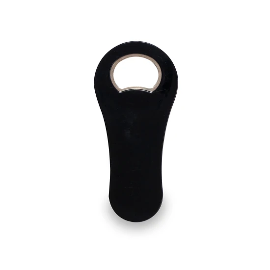 Magnetische flesopener | Metaal | In verschillende kleuren | Duurzaam | Zwart