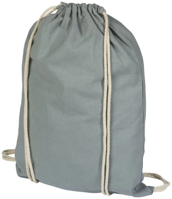Drawstring backpack | Cotton 100 g/m² | 33x44cm | Many colours available | grey