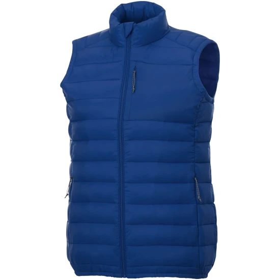 Insulated bodywarmer | Nylon & polyester | For women | Chest pocket | blue