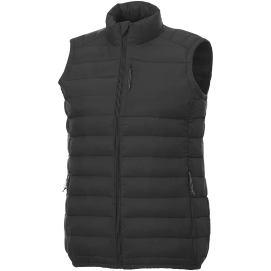 Insulated bodywarmer | Nylon & polyester | For men | Chest pocket | solid black