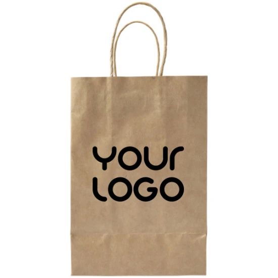 Large bag | Paper | 25,6x10,9x35,3cm | Eco | brown