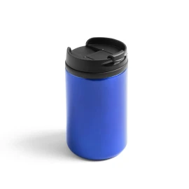 Insulated cup | Stainless steel | 290 ml | Glossy finish | Dispenser lid | Foam-padded base