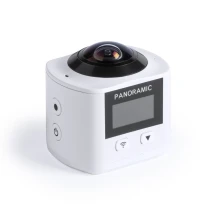 360° sports camera | Multiple accessories | HD 2448p resolution | Wi-Fi function | Resistant