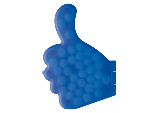 Mint dispenser thumb | Plastic | 5 gr | Sugar free | Frosted Blue