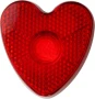 Lampe de sécurité | ABS | En forme de cœur