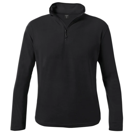 Jacket | Soft micro polar fleece of 155g/m2 | With anti-pilling treatment | Black