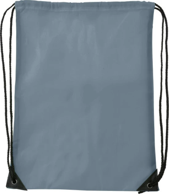 Zaino con coulisse | Nylon e poliestere 210D | Angoli rinforzati | Bestseller | grigio