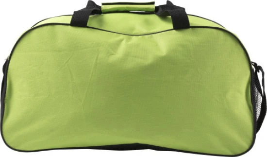 Sports bag | Polyester 600D | 55x24x26cm | Various zippered compartments | Reflective stripe | black