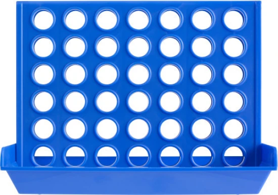 Four in a line game | Plastic | Foldable | blue