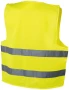 Gilet de sécurité | Polyester | XL | Pour usage professionnel | Grande zone de marquage à l’avant et à l’arrière | Conforme à la réglementation de l’UE