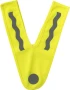 Neon-Sicherheitsweste in V-Form | 100% Polyester | Für Kinder | Vollfarbiger Druck