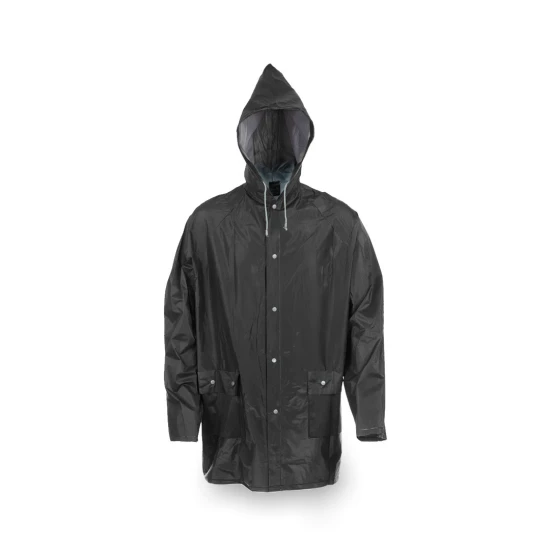 Raincoat | PVC | Unisex | Cheap | Black