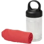 Towel | PET | 16,5x6,5cm | Fast absorption | Quick drying | With a carry handle