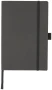 A5 notebook | 160 lined pages | Cream paper | Document pocket | Pen loop