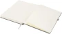 Large carnet | PU | 128 feuilles | 19,2x25,6cm | Papier ligné crème