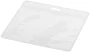 Porte-badge | PVC | 9,4x6,7cm | Avec insert