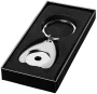 Trolley coin holder keychain | Zinc alloy | Silver colour | With gift box