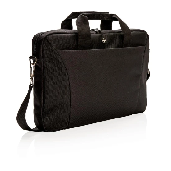 Laptop bag | Polyester | 15.4" | Detachable shoulder strap | Black