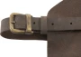 Schürze | Spaltleder | Mit Haken und Vordertasche