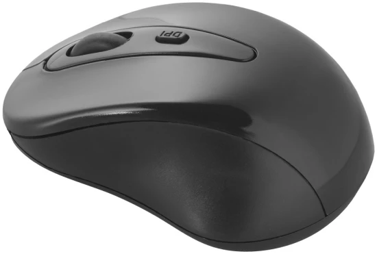 Souris sans fil | Compatible Windows et Mac | 3 niveaux de sensibilité | noir