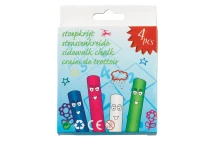 Kreide | 4 Stück | Kartonbox | Günstig