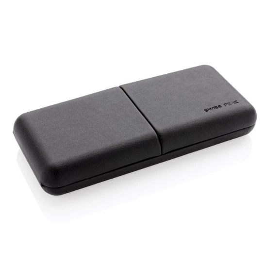 Swiss Peak pennenset | Messing | RCS-gecertificeerd | 2 pennen in luxe verpakking | Zwart