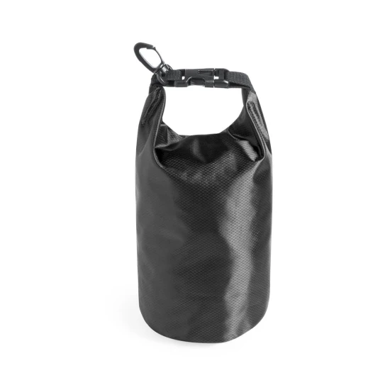 Waterproof bag | Ripstop | 2,3L | Incl. carabiner | Black